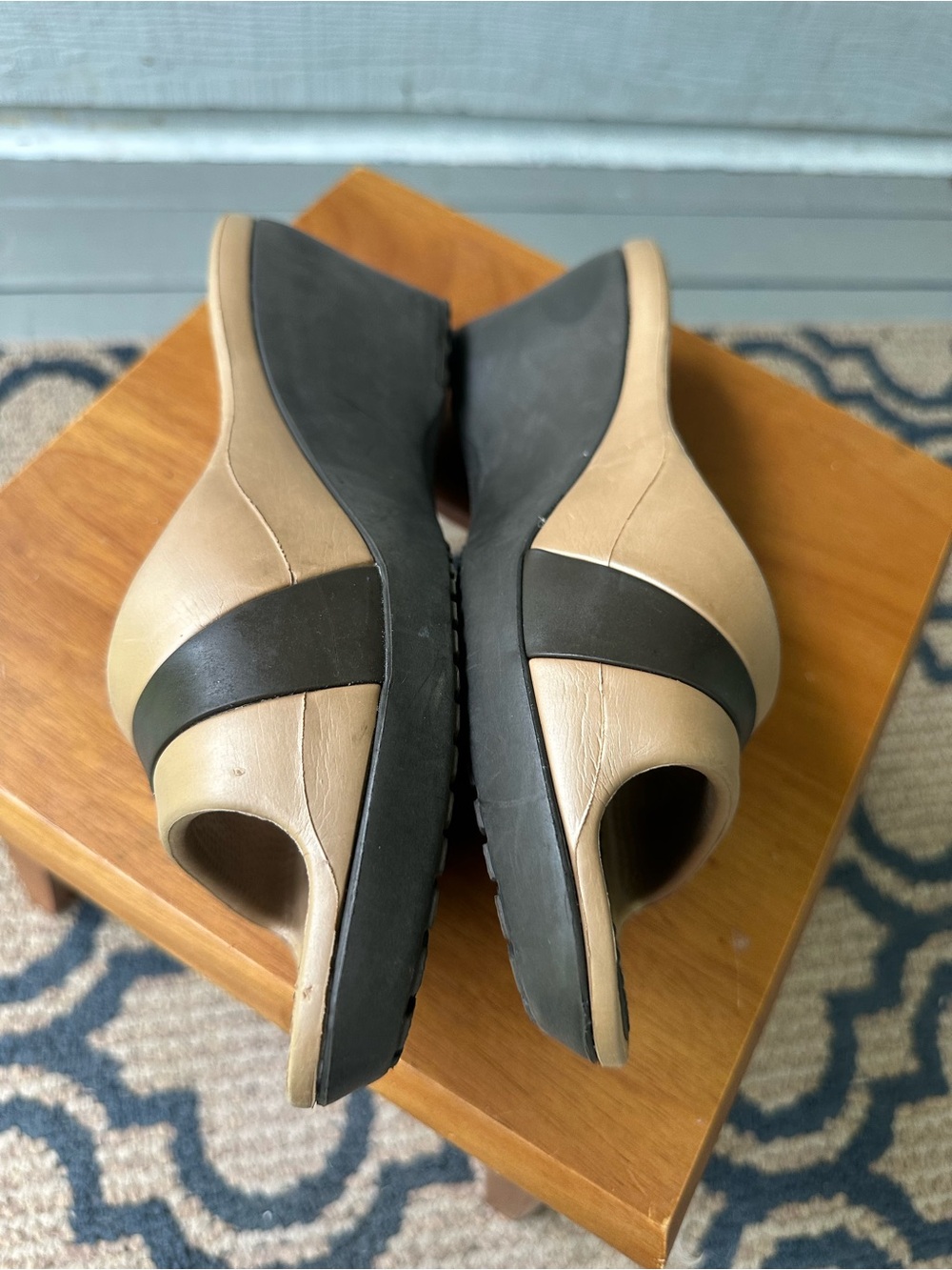 CROCS Sassari Wedge Open-toe Slide Sandals~10 - Picture 3 of 6